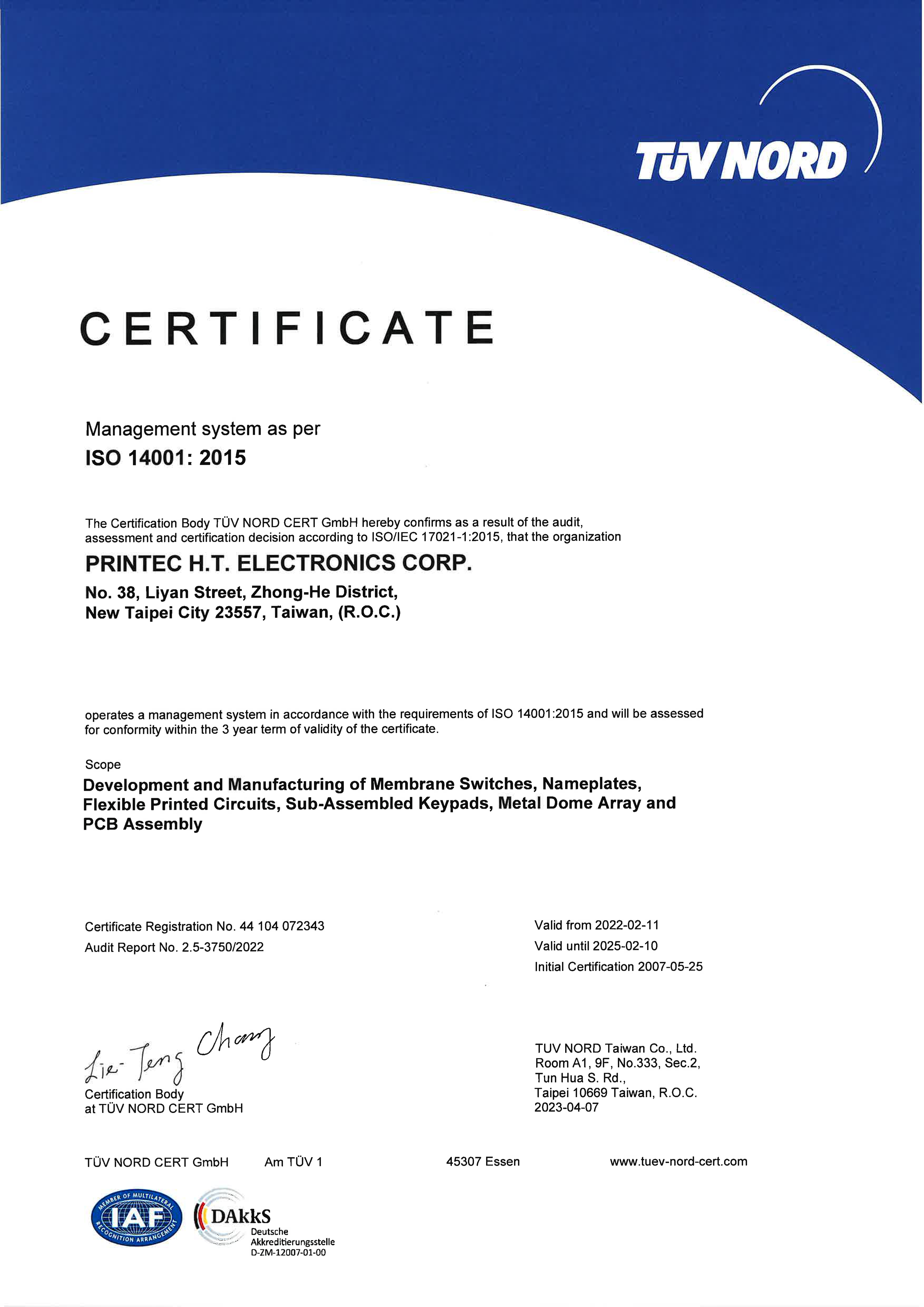 ISO 14001 ISO 14001
